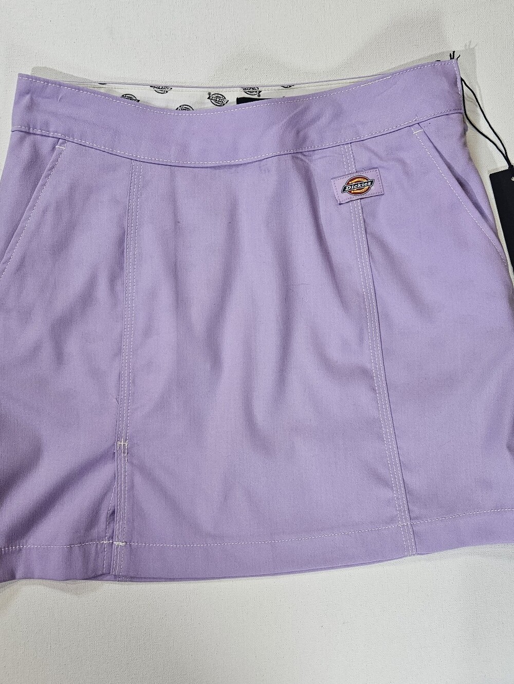 NWT Dickies Whitford Mini Skirt Womens 26 Purple Outdoor Preppy Athleisure